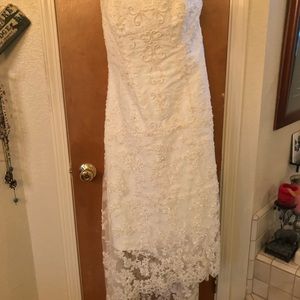 Wedding tea length dress size 14-16